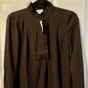 J. Crew Black Shirt